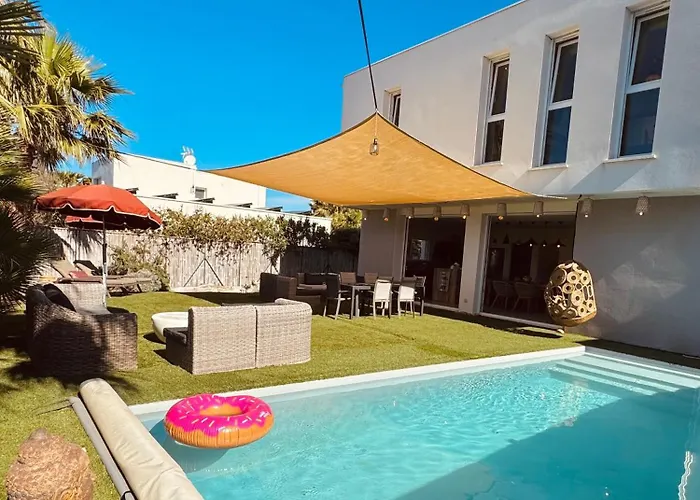 Villa Proche Mer, Piscine Grand Terrain Capao