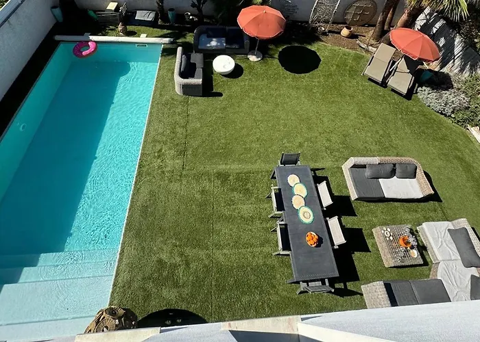 Villa Proche Mer, Piscine Grand Terrain Capao *
